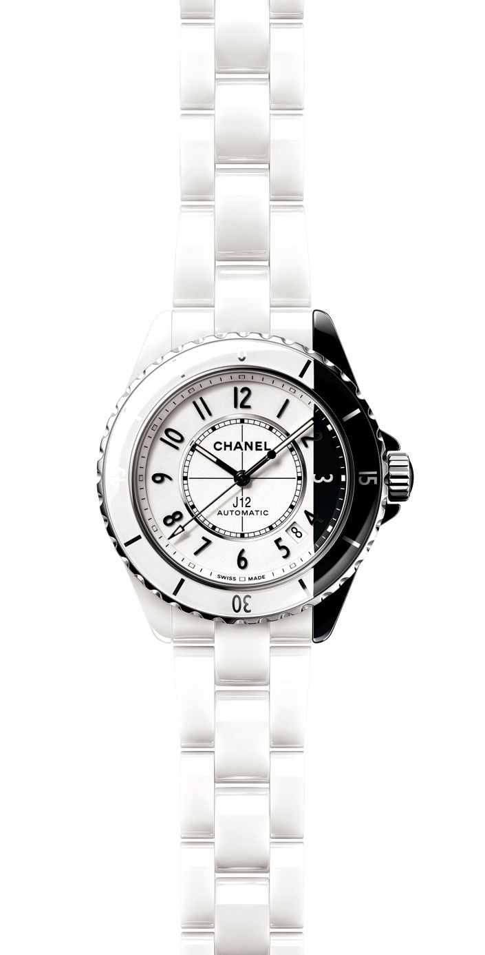 H1626 Chanel J12 Black Ceramic Diamonds Indicators 38mm watch Watches of  Mayfair